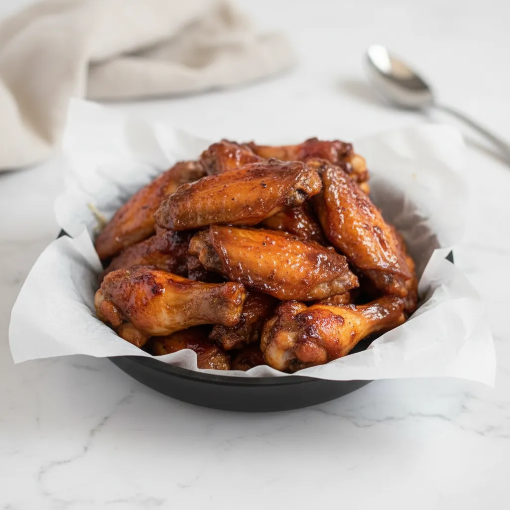 Delicious Spicy Fried Chicken Wings