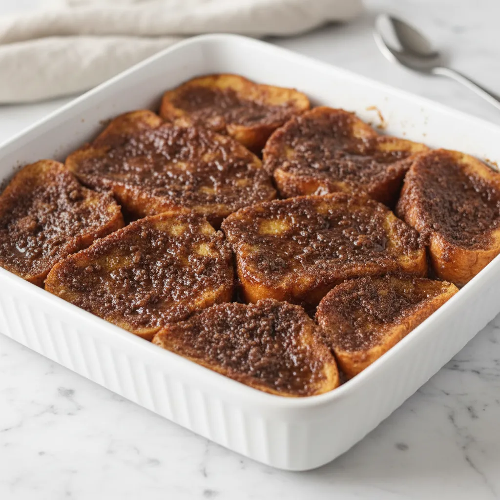 Easy Baked French Toast Recipe Casserole Overnight