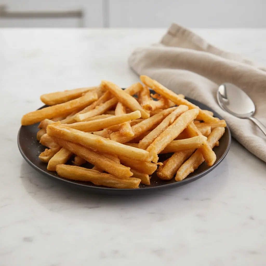 Easy Crispy French Fries Recipe Homemade