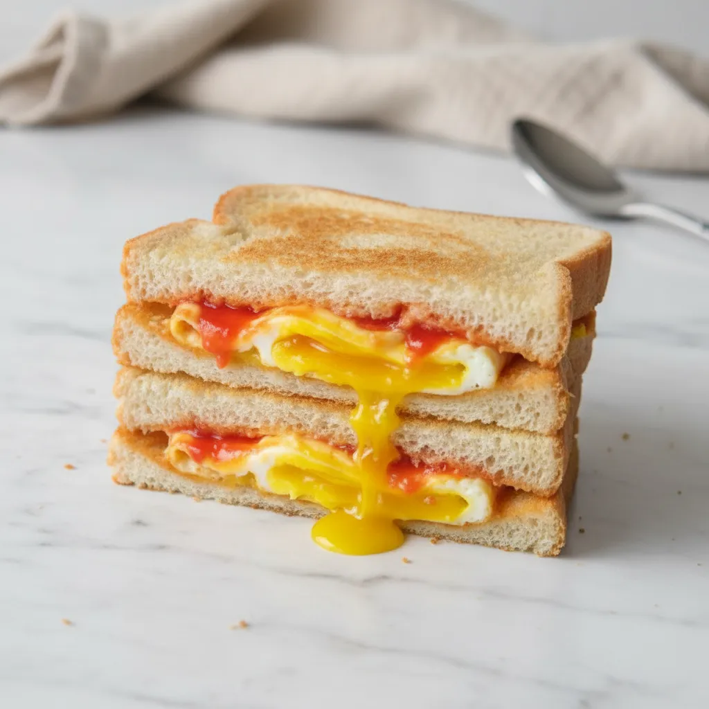 Easy Fried Eggs for Breakfast Sandwiches