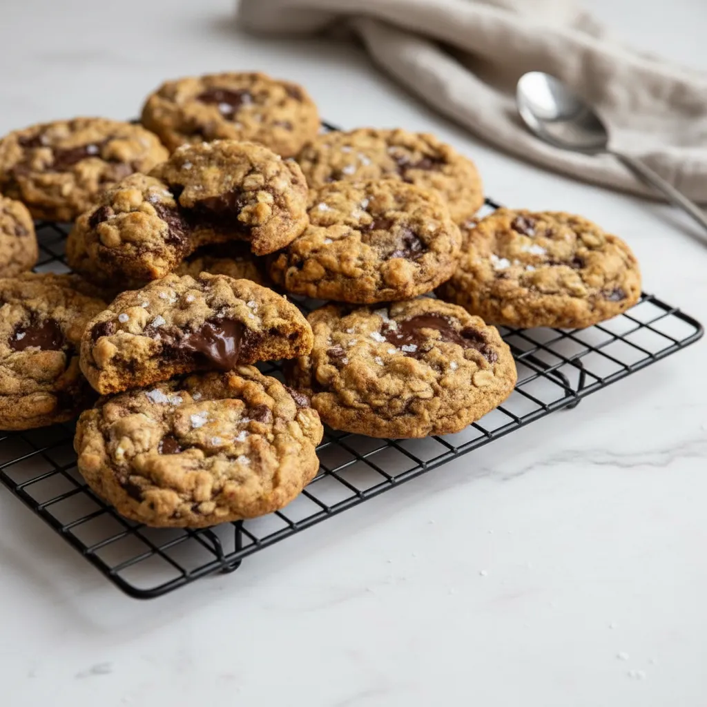 Easy Pumpkin Chocolate Chip Cookies with Brown Butter