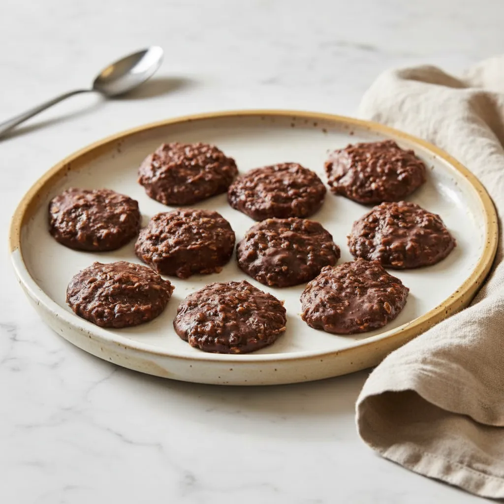 Quick No Bake Chocolate Chip Cookies Recipe