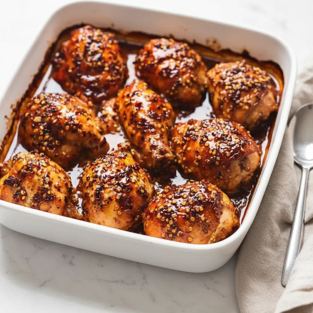 Quick Spicy Honey Garlic Baked Chicken Recipes