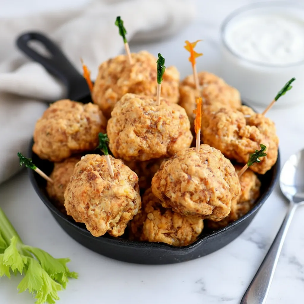 Quick Spicy Italian Sausage Balls