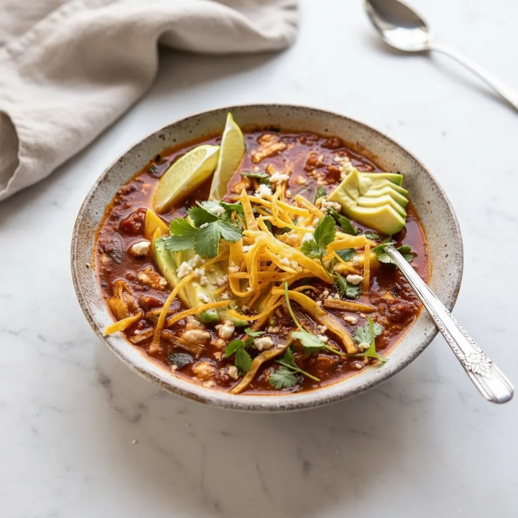 Spicy Crockpot Tortilla Soup Recipes