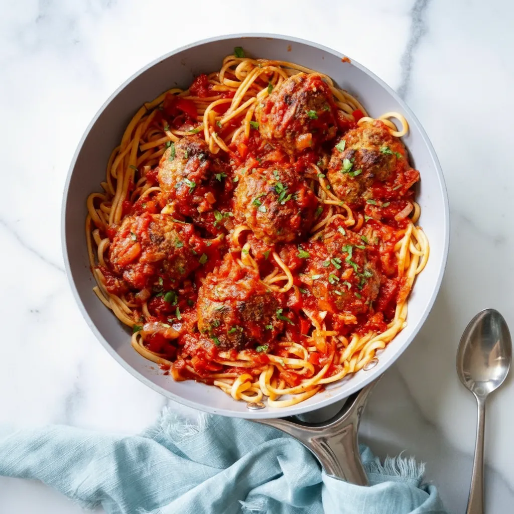 Healthy Sheet Pan Spicy Chicken Thigh Recipes 1 Spicy Spaghetti And Meatballs with Red Pepper Flakes