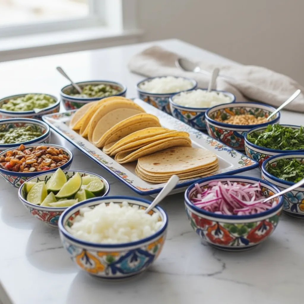 15 Taco Bar Ideas for Graduation Party and Cinco de Mayo Party Food