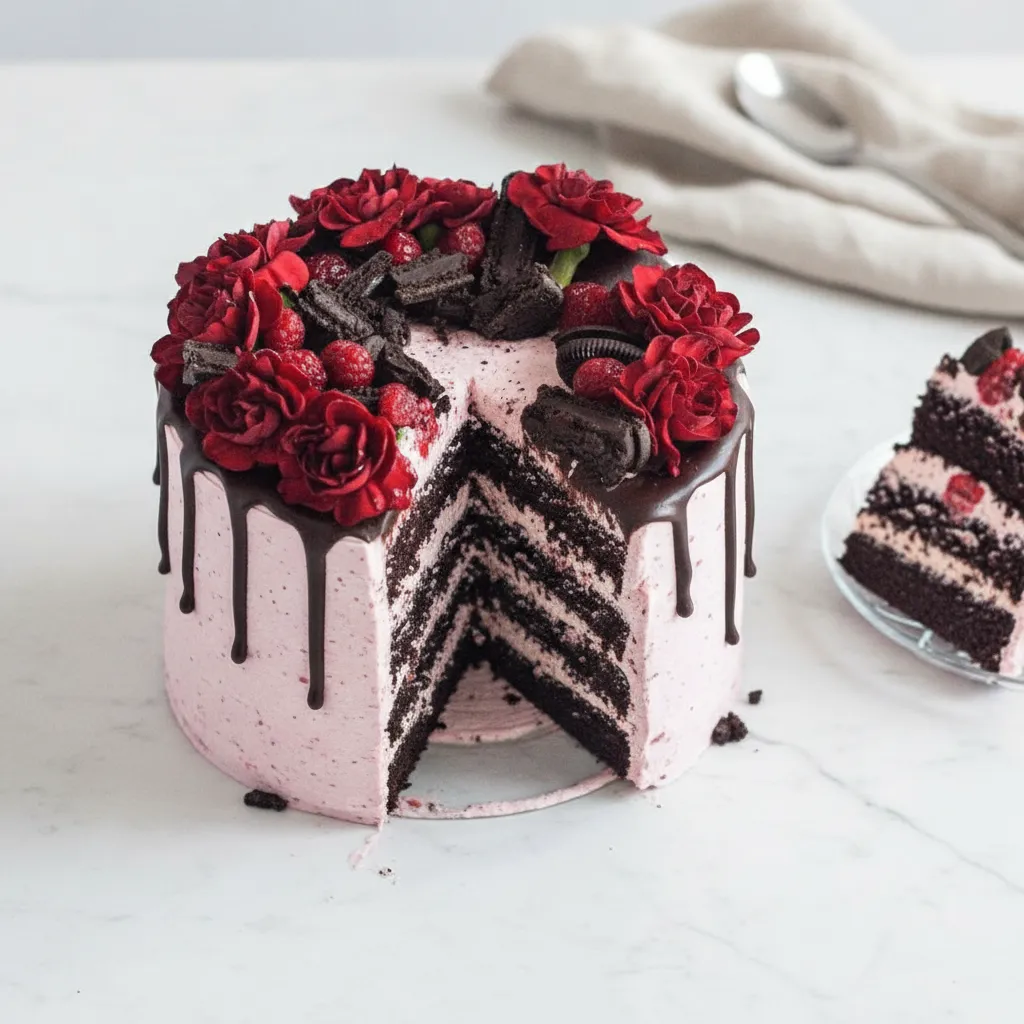 Aesthetic Floral Birthday Cake Design for Spring