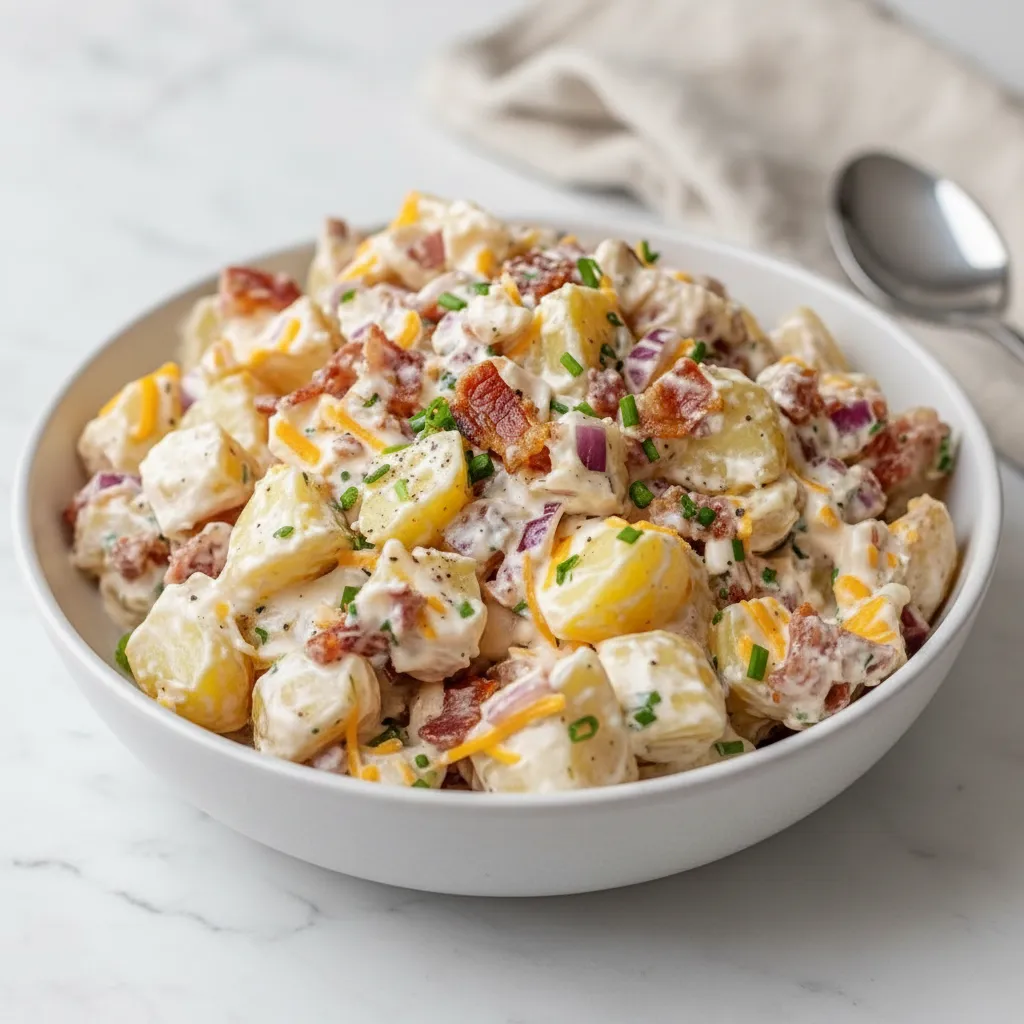 Best Steakhouse Potato Salad Recipe – Easy & Delicious