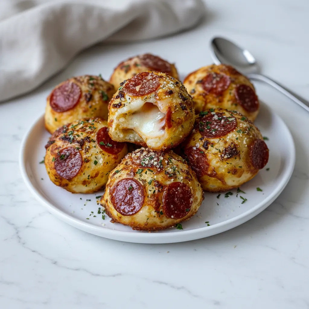 Cheesy Pepperoni Pizza Bombs: Easy Appetizers for Game Night
