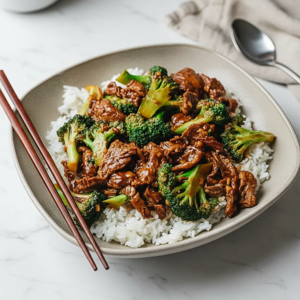 Chinese Beef and Broccoli (One Pan Take-Out)