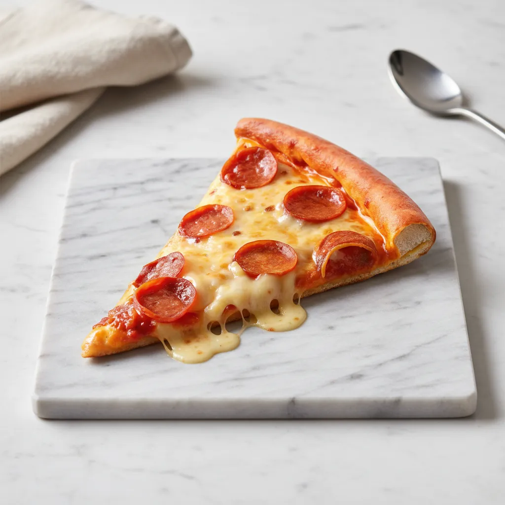 Delicious Pepperoni Pizza Slice