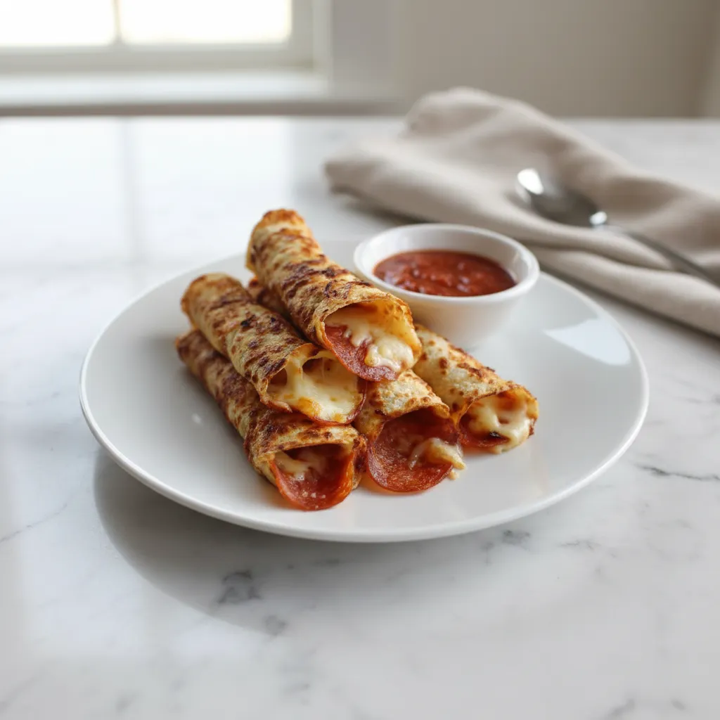 Crispy Feta Fried Eggs Recipe 3 Easy 11-Minute Cheesy Pepperoni Pizza Roll Ups Recipe