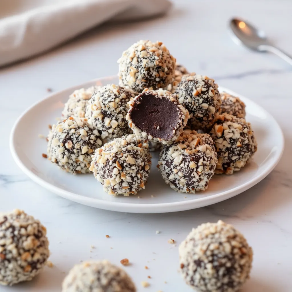 Easy Chocolate Chickpea Truffles for Healthy Snacks