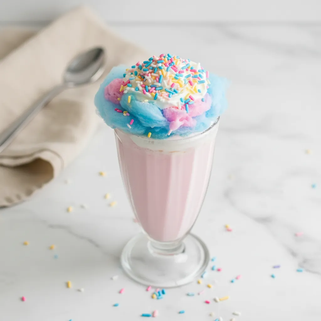 Irresistible Spanish Churro Pancakes for Easy Brunch 3 Easy Cotton Candy Milkshake Recipe