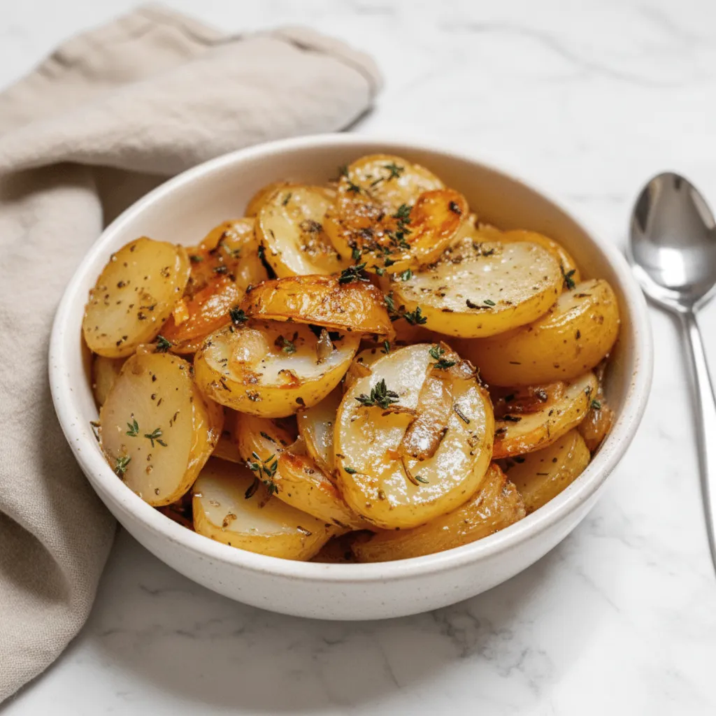 Easy Crockpot Lipton Onion Potatoes Recipe