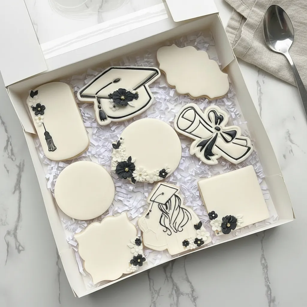 Easy Decorated Graduation Sugar Cookies 2024