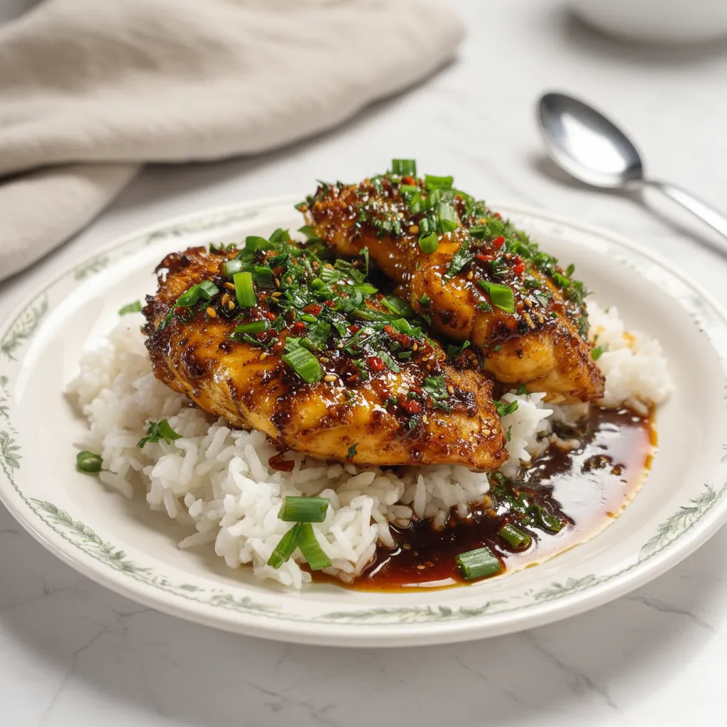 Easy Honey Garlic Chicken Breasts Recipe