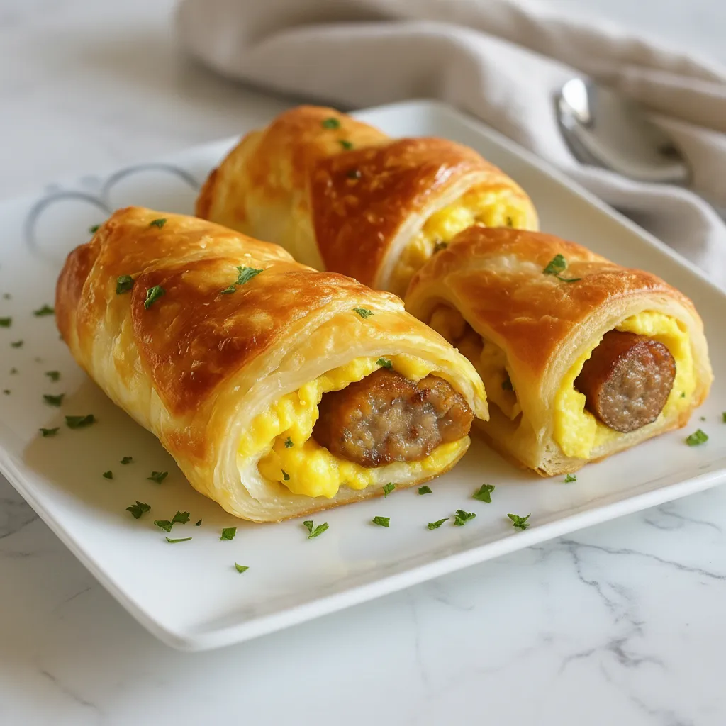 Home Page 10 Easy Sausage Egg Breakfast Rolls: A Perfect Brunch Bite