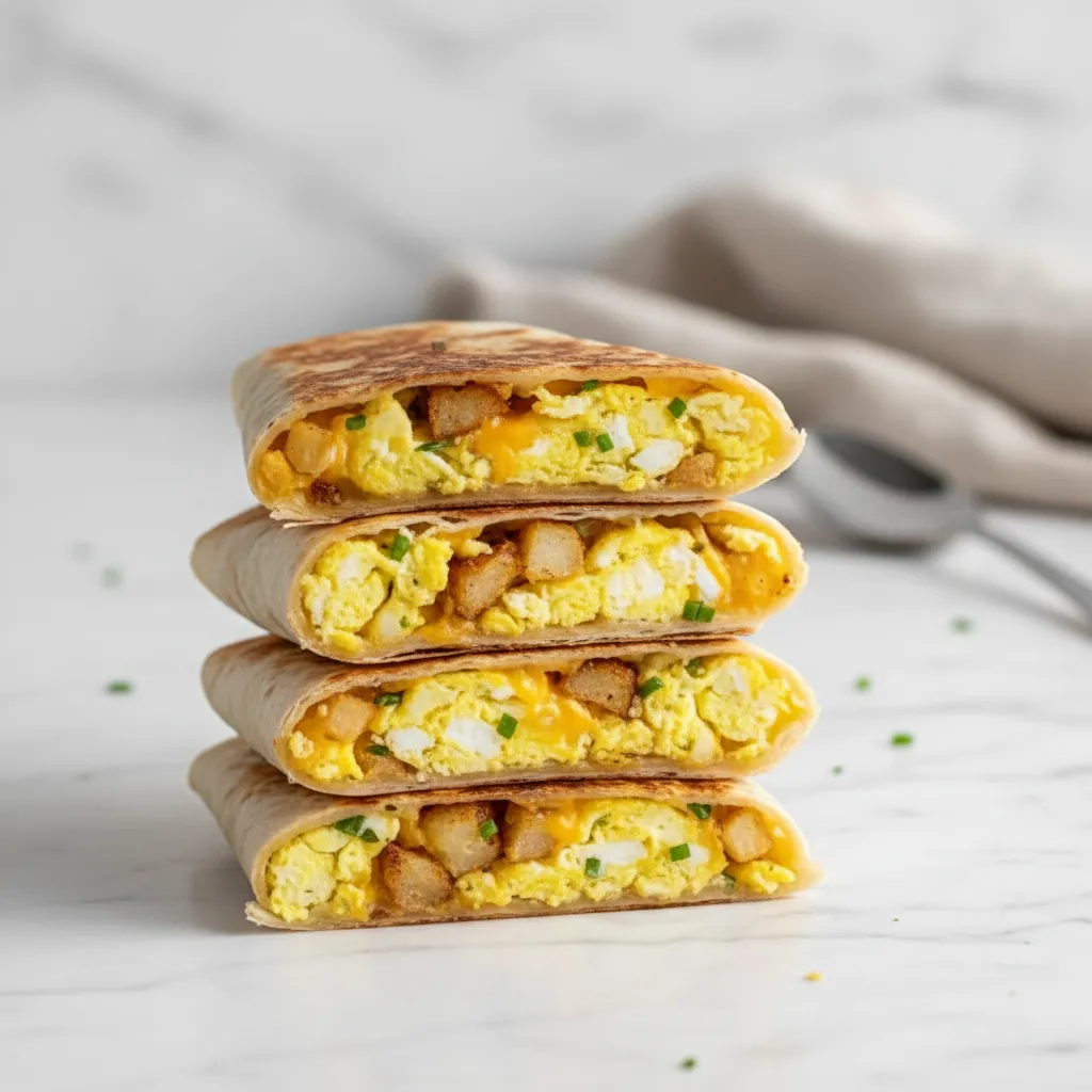 Hearty Breakfast Crunchwraps with Eggs