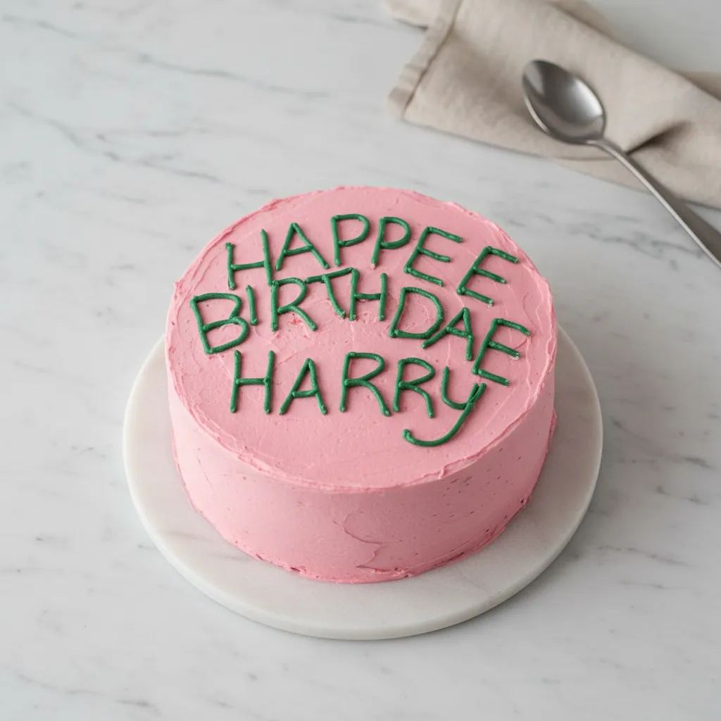 Magical Harry Potter Birthday Cake Recipe