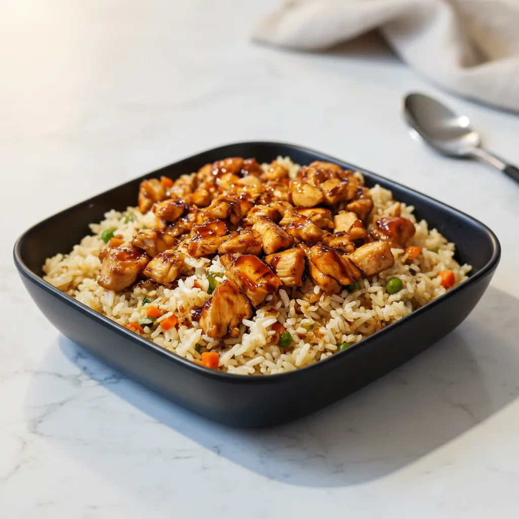 One-Pan Honey BBQ Chicken Rice: Easy Weeknight Comfort Meal