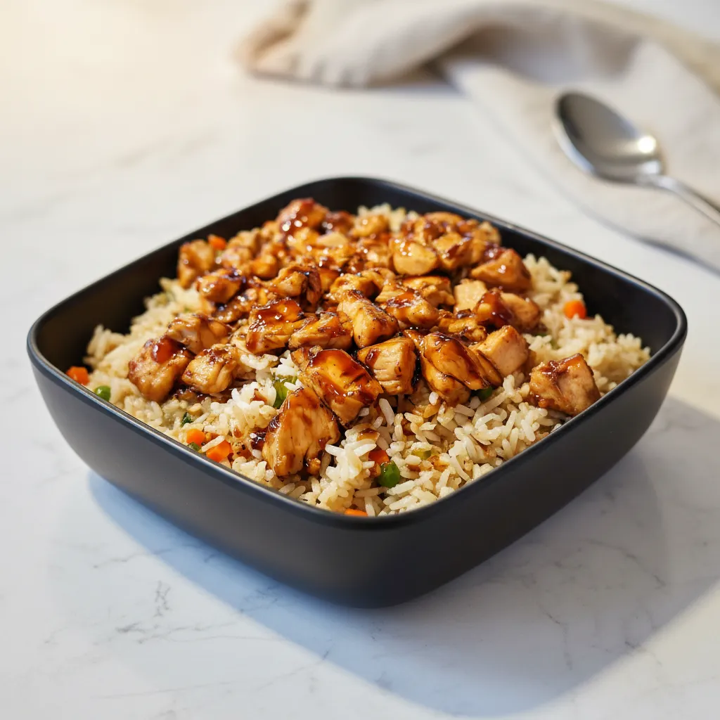 One-Pan Honey BBQ Chicken Rice: Easy Weeknight Dinner Idea