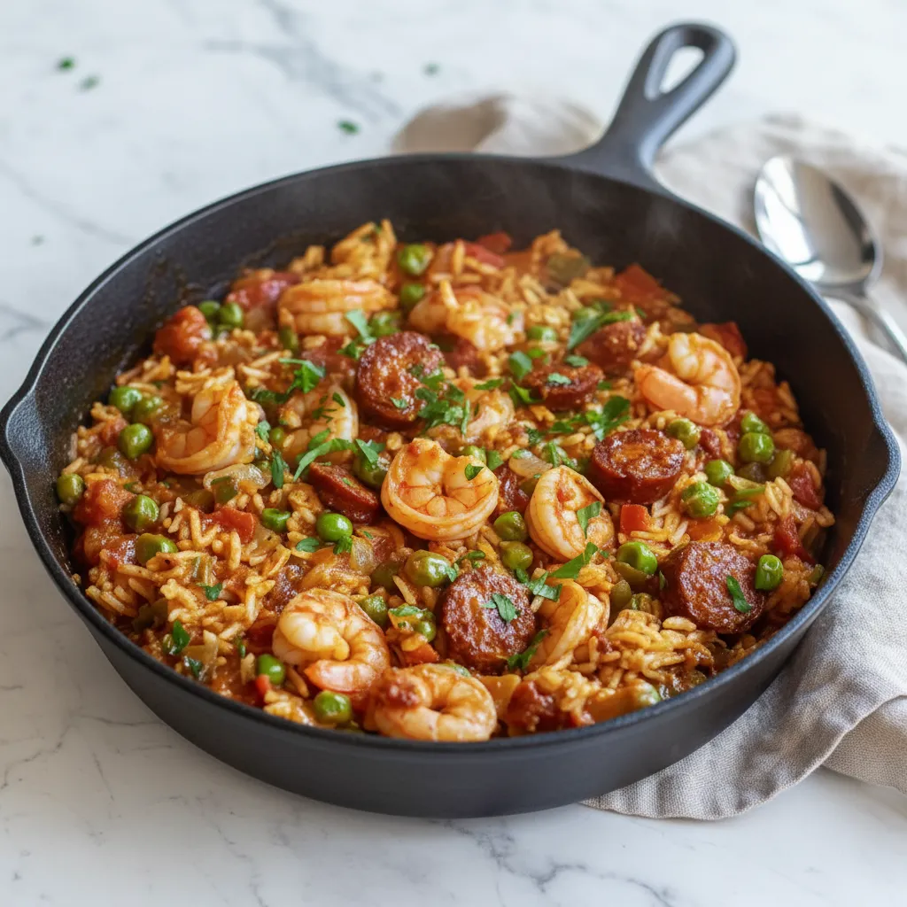Perfect Cajun Jambalaya Recipe with Chicken, Shrimp, and Sausage