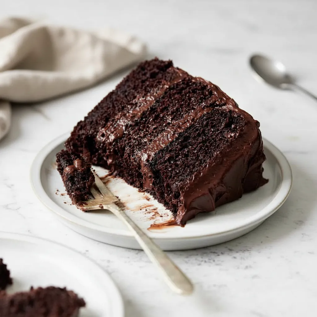 Rich and Moist Chocolate Cake (from scratch recipe)