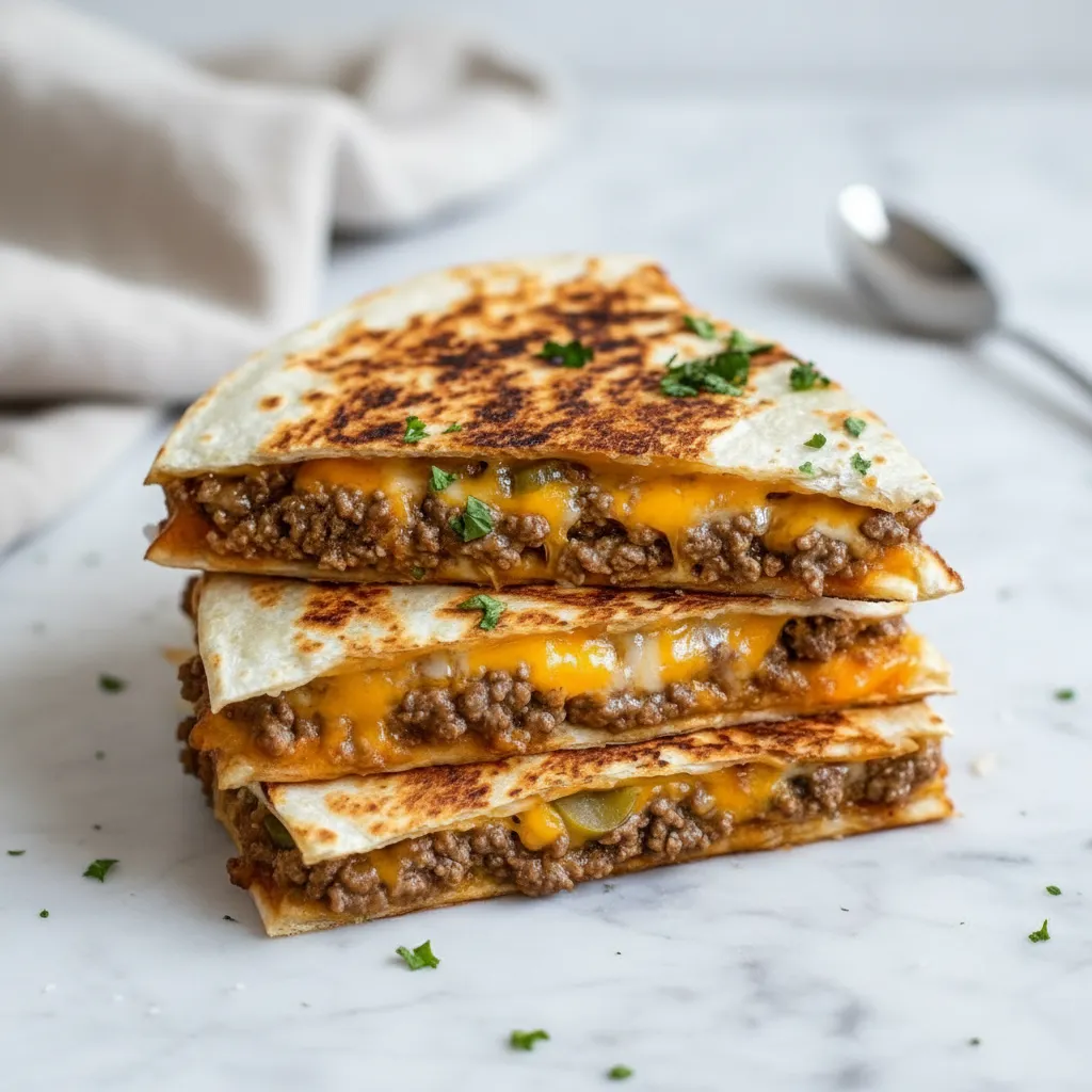 Smashburger Quesadillas Recipe – Easy Dinner Idea