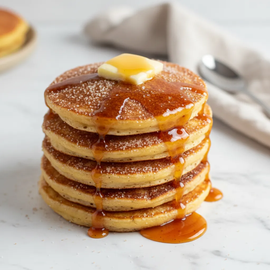 Spanish Churro Pancakes: Irresistible Brunch Indulgence