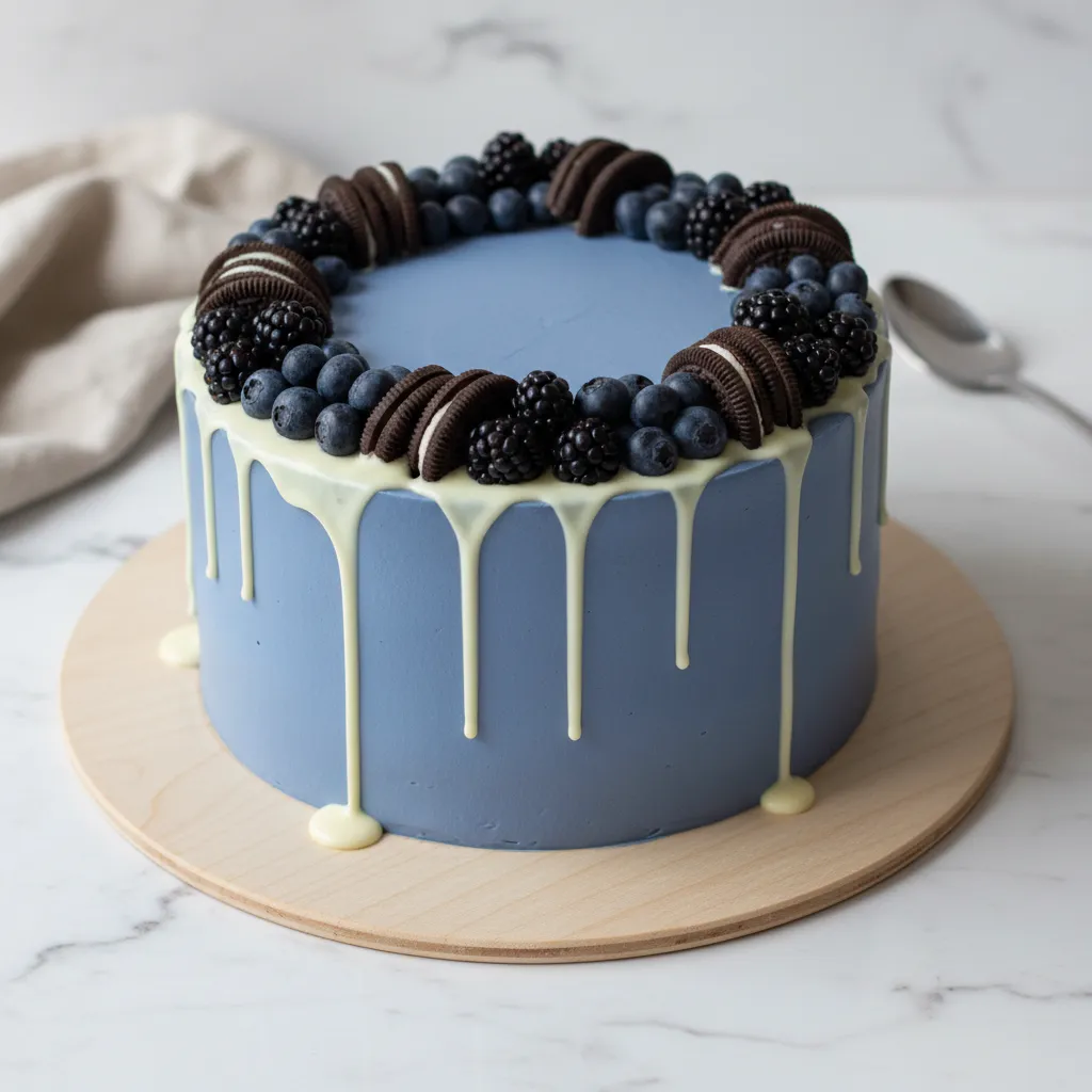 Spectacular Blueberry Birthday Cake Recipe