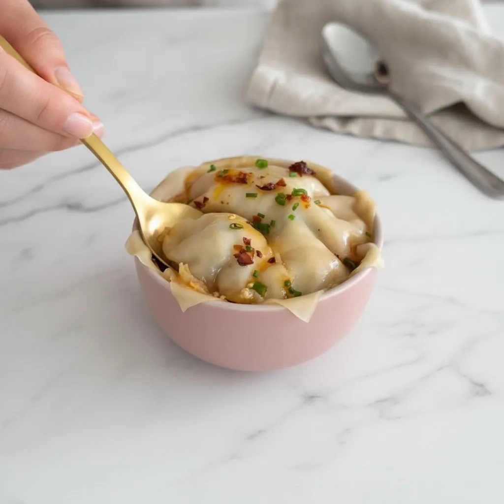 Viral Vegan Soup Dumpling Lasagna Recipe