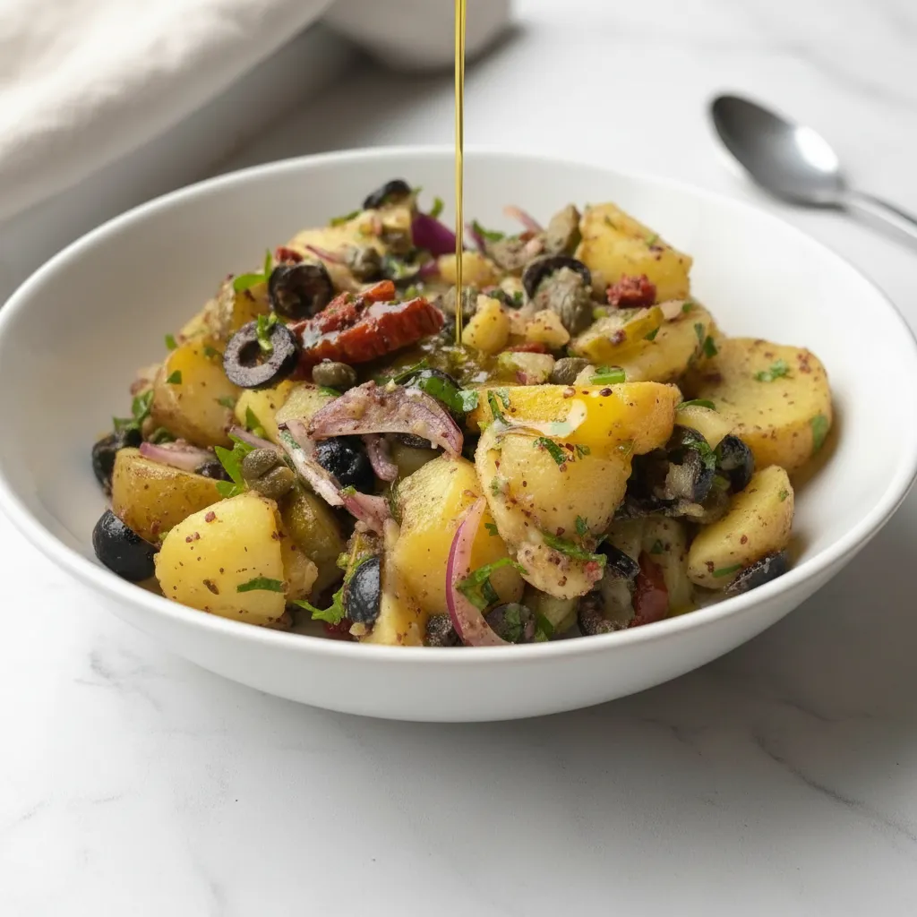 Zesty Sumac Mediterranean Potato Salad