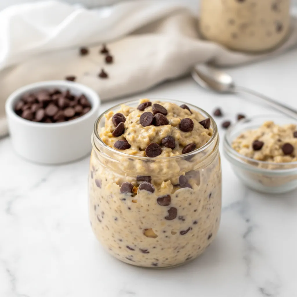 Cookie Dough Overnight Oats Recipe: Creamy, Protein-Packed Breakfast
