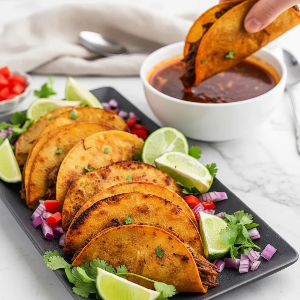 Crock Pot Birria Tacos: Easy Slow Cooker Recipe