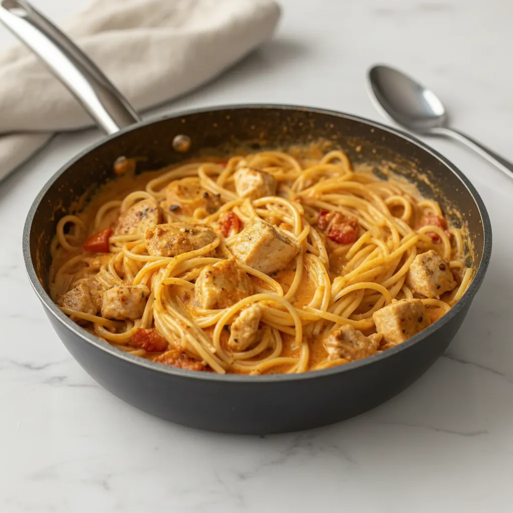Easy One-Pot Chicken Spaghetti for Weeknights