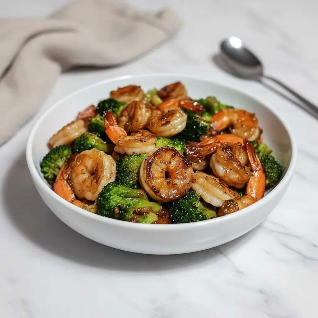 High-Protein Honey Garlic Shrimp