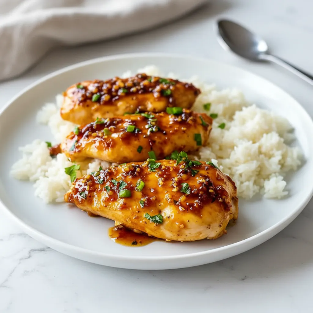 Honey Garlic Chicken Breasts – Easy & Flavorful Dinner