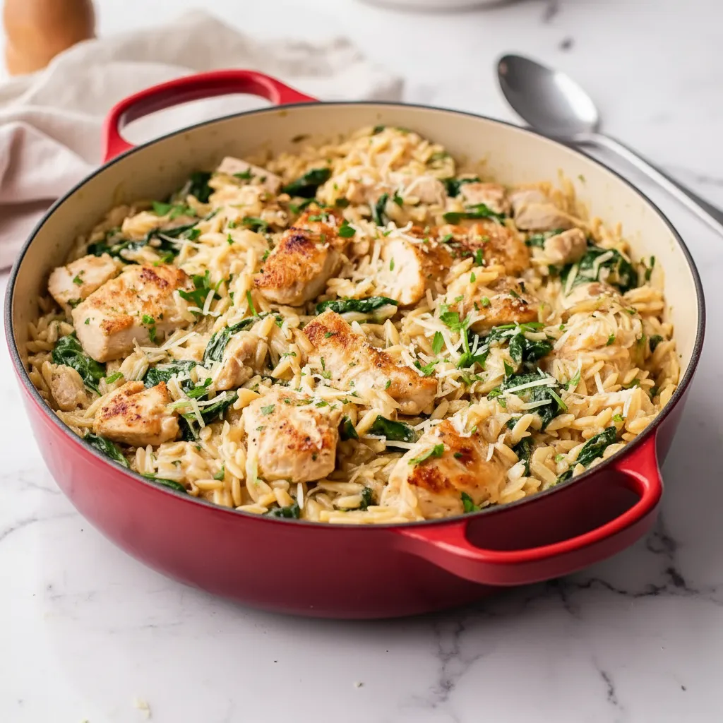Quick High Protein Chicken and Orzo Recipes