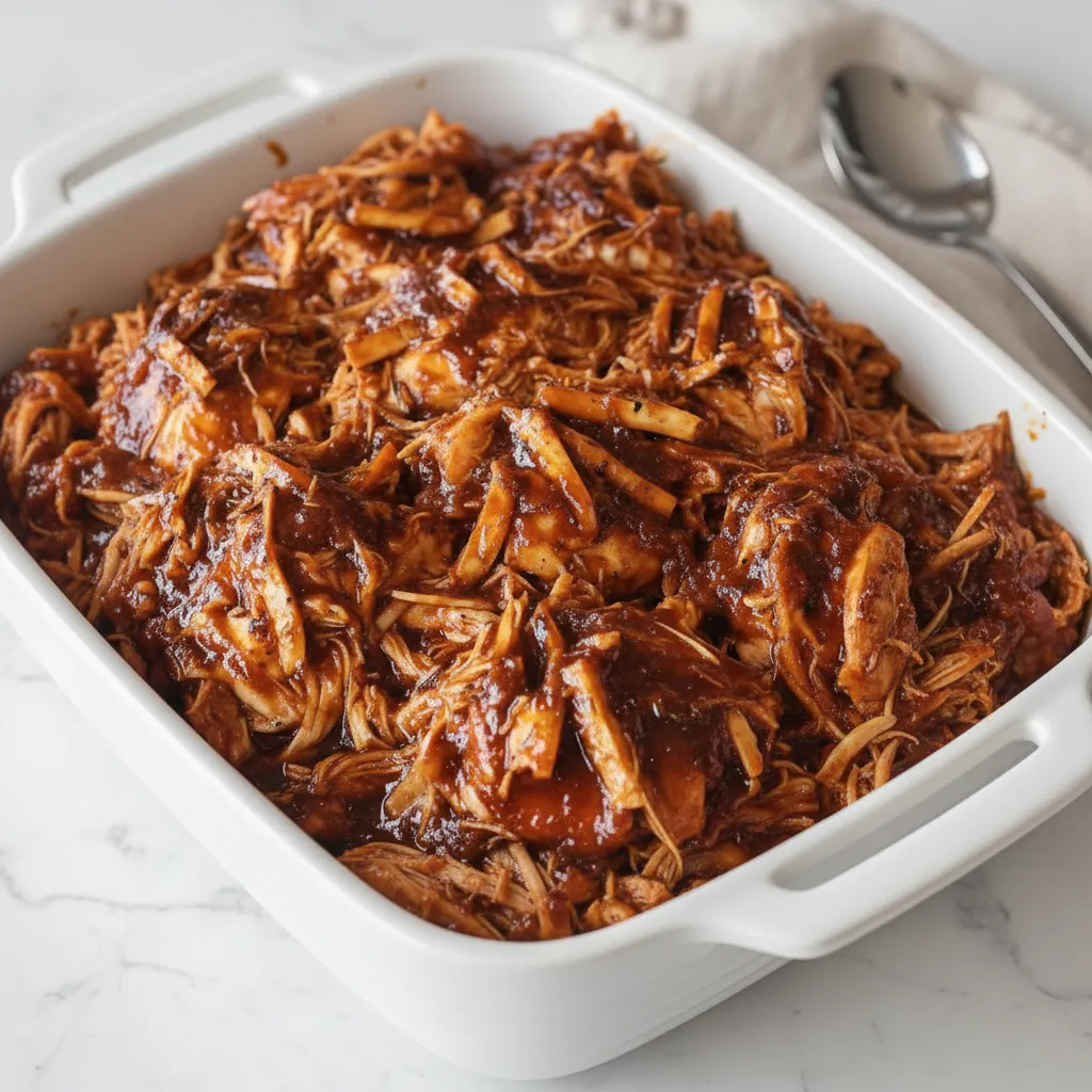 Zesty BBQ Pulled Chicken Crockpot for Summer Meals
